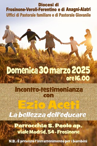 Incontro con Ezio Aceti